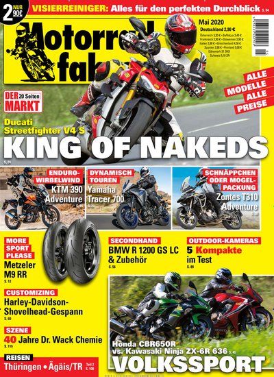 Motorradfahrer-Prämienabo Titelbild