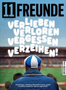 Titelblatt der Zeitschrift 11 Freunde im Geschenkabo