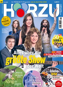 Titelblatt der Zeitschrift HÖRZU im Prämienabo