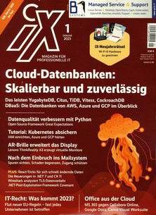 iX Magazin für professionelle Informationstechnik Abo beim Leserservice
