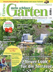 Titelblatt der Zeitschrift mein schöner Garten im Prämienabo