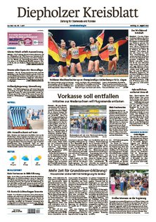 Diepholzer Kreisblatt Heimatzeitung für Stemwede und Rahden