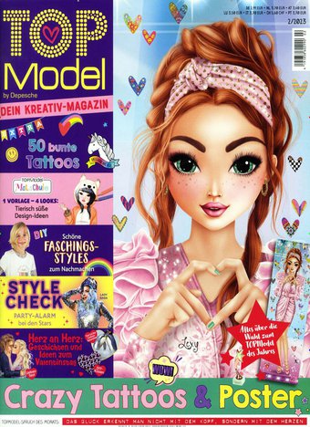 Top Model Creative Magazine Abo beim Leserservice